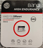 banq 64GB TF（MicroSD）存儲(chǔ)卡 A1 U3 V30 4K 行車記錄儀&安防監(jiān)控專用內(nèi)存卡 高度耐用 讀速100MB/s 曬單實(shí)拍圖