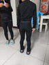李寧（LI-NING）兒童緊身衣訓練服速干衣運動(dòng)套裝跑步男女秋冬籃球足球羽毛球服 曬單實(shí)拍圖