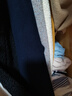 無(wú)印良品（MUJI）女式易干彈力泡泡紗輕便七分褲 褲子女款25年夏季女裝 BE1VSA5S 藏青色 S （155/62A） 曬單實(shí)拍圖