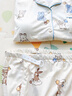 婧麒（JOYNCLEON）月子服春秋孕產(chǎn)婦哺乳睡衣懷孕期斜襟喂奶家居服 XL Jyz176323 曬單實(shí)拍圖
