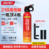 得力21B車(chē)載滅火器水基滅火器21b汽車(chē)家用消防3C認(rèn)證環(huán)保620ml 曬單實(shí)拍圖