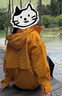 OUTDOOR PRODUCTS【黃亦玫同款】三合一沖鋒衣女抓絨內(nèi)膽秋冬防風(fēng)夾克外套向日葵黃 曬單實(shí)拍圖