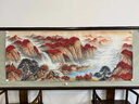 得力（deli）防臺風(fēng)強力雙面布基膠帶防風(fēng)加厚網(wǎng)格雙面膠 30mm*20m*280μm  地毯無(wú)痕固定  1卷 30803 曬單實(shí)拍圖