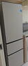 新飛（Frestec）205升三門(mén)家用節能低音小型電冰箱三門(mén)三溫中門(mén)獨立空間速凍保鮮七檔溫控BCD-205K3AT 曬單實(shí)拍圖