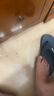 回力人字拖鞋男士外穿防滑厚底不臭腳eva沙灘涼鞋SDJ-0296 藍灰 42-43 曬單實(shí)拍圖