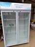 榮事達（Royalstar）飲料展示柜冷藏保鮮柜蔬菜雙開(kāi)門(mén)酒店商用純風(fēng)冷無(wú)霜立式玻璃門(mén)冰箱超市啤酒冷柜 800L雙門(mén)【直冷省電】1.2米 曬單實(shí)拍圖