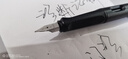 英雄（HERO）鋼筆359 正姿 磨砂黑 F尖薄厚片工藝學(xué)生練字鋼筆 （附加6支墨囊）銥金鋼筆簽字筆 曬單實(shí)拍圖