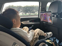 Eary車載平板支架后排ipad后座支架汽車上可伸縮掛架車內用后椅頭枕上固定手機支撐萬向旋轉2025新款夾 銀黑色【左右滑動/折疊伸縮/萬向調節(jié)/帶雙掛鉤】 曬單實拍圖
