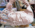 CHARLES&KEITH蝴蝶結褶皺手提斜挎小方包生日禮物女CK2-40151496 Baby Pink淺粉紅色 中包 曬單實(shí)拍圖