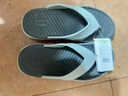 卡駱馳（crocs）舒樂(lè )人字拖戶(hù)外舒適平底鞋男夾腳拖鞋涼鞋|211101 幻灰色-1NM 44  M10(280mm) 曬單實(shí)拍圖