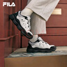 斐樂(lè )（FILA）官方女鞋老爹鞋運動(dòng)鞋2025秋季新款鞋子豌豆面包休閑鞋 奶白/月巖灰-GL 36.5 曬單實(shí)拍圖