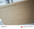 小米 Redmi 27英寸顯示器 A27 IPS技術(shù) 100Hz高刷新率 三微邊設計 低藍光愛(ài)眼 電腦辦公顯示器顯示屏 曬單實(shí)拍圖
