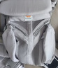 egobaby嬰兒背帶二美國狗前抱式小月齡寶寶腰凳新生幼兒前后兩用抱娃神器 超透氣Breze淺灰色+腰包+防風(fēng)帽 曬單實(shí)拍圖
