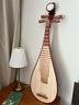 樂(lè )海 琵琶樂(lè )器專(zhuān)業(yè)考級演奏特氏古夷蘇木原木色花開(kāi)富貴頭飾琵琶 913 曬單實(shí)拍圖