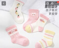 尼多熊兒童夏季襪子薄款透氣網(wǎng)眼棉襪寶寶襪子?jì)雰阂m可愛女童襪子夏季 曬單實(shí)拍圖