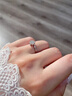 DRAGBOLL鉆戒真鉆莫桑鉆雪花扭臂結(jié)婚求婚戒指紀念日送女友生日禮物 閉口8-20號（下單聯(lián)系客服碼數(shù)） 2克拉鉆石 曬單實拍圖