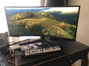 三星（SAMSUNG）34英寸準(zhǔn)4K 165HZ帶魚(yú)屏 電競(jìng)顯示器 1000R曲面 三面窄邊框電腦屏幕HDR10 玄龍騎士G5 21:9超寬屏 C34G55TWWC 曬單實(shí)拍圖
