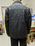 皮爾卡丹（pierre cardin）外套男春秋季潮流字母工裝夾克男翻領(lǐng)休閑高級感男裝 黑色 3XL 曬單實(shí)拍圖