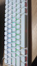 狼蛛（AULA）MINI 60HE磁軸鍵盤無(wú)線藍(lán)牙三模 RT電競(jìng)游戲客制化機(jī)械鍵盤 網(wǎng)頁(yè)驅(qū)動(dòng) 無(wú)畏契約 8K回報(bào)率可調(diào)死區(qū) PRO白色側(cè)刻【煙云磁軸】三模RGB 曬單實(shí)拍圖