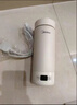美的（Midea）便攜式電熱水杯 電熱水壺 保溫燒水杯 350ml迷你便攜式旅行出差 智能恒溫加熱杯 316L不銹鋼無(wú)異味 0.35L 【精準控溫】MK-DB35X22 曬單實(shí)拍圖