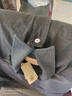 Levi's李維斯情侶同款美式復(fù)古防寒保暖立領(lǐng)羽絨服牛仔外套七夕禮遇 黑色 XL 曬單實拍圖