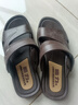 回力上?；亓鲂泻?jiǎn)約夏季休閑日常工作兩穿柔軟透氣透氣沙灘涼拖鞋 回力3888/棕色 39 曬單實(shí)拍圖