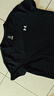 安德瑪（Under Armour）運動(dòng)短袖女 時(shí)尚簡(jiǎn)約寬松舒適透氣休閑圓領(lǐng)T恤 1384231黑色 L 曬單實(shí)拍圖
