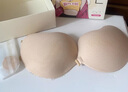 LEONISA2025新款大輕芒大胸胸貼女聚攏夏季大碼隱形婚紗用硅膠乳貼文胸 膚色2.0*1對 S (65C-D/70B-C/75B) 曬單實拍圖