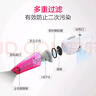 美的（Midea）【七夕禮物】SC861A輕音吸塵器家用大吸力大功率強(qiáng)力有線小型手持除塵機(jī)吸塵機(jī)兩用寵物貓毛狗 紫色 曬單實(shí)拍圖
