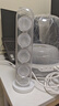 哈曼卡頓（Harman/Kardon）水晶4代 水晶5 玄光版家用桌面藍牙音響2.1聲道Soundsticks 4/5電腦音箱 哈曼卡頓 桌面音箱重低音 水晶4【透明白】 曬單實(shí)拍圖