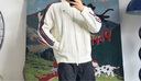 阿迪達斯（adidas）三葉草女子ARCHIVE KNIT TT運動舒適寬松夾克外套KS7804 KS7804 S 曬單實拍圖