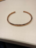 丹尼爾惠靈頓（DanielWellington）DW手鐲男首飾玫瑰金手環(huán)情侶對鐲教師節禮物送老師DW00400001 曬單實(shí)拍圖