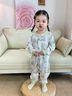 愛貝迪拉（AIBEDILA）嬰兒衣服早秋季冬裝嬰幼兒多巴胺男小月齡外出服女寶寶睡衣連體衣 【洋甘菊&低敏超柔】甘菊小綿羊-中開款 80cm （建議15-19斤） 曬單實(shí)拍圖