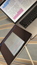 閃魔適用iPad Air7/6保護(hù)套2025/24殼13英寸新M3/M2保護(hù)殼磁吸雙面夾四角防護(hù)白色 曬單實拍圖
