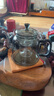 全度（Quandu） 蒸煮一體茶壺玻璃煮茶器加厚耐高溫玻璃煮茶壺蒸茶壺泡茶壺 曬單實拍圖