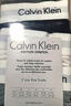 Calvin KleinCK 男士平角內(nèi)褲套裝套盒 3條裝 送男友禮物 U2664G 998黑白灰 S 曬單實拍圖