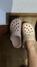 卡駱馳（crocs）經(jīng)典泡芙Clog男女一腳蹬懶人沙灘鞋 CR207521-6UR 37 曬單實(shí)拍圖