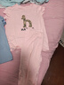 HAZZYS哈吉斯品牌童裝男女童家居服夏新品兒童彈力涼爽圓領(lǐng)家居服套裝 粉艾爾 155 曬單實(shí)拍圖