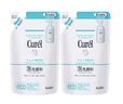 珂潤（Curel）潤浸保濕潔顏泡沫補充裝 氨基酸洗面奶 130ml*2 曬單實(shí)拍圖