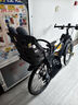 沽上萬(wàn)寶自行車(chē)兒童座椅2-8歲山地車(chē)電動(dòng)電瓶車(chē)寶寶后座椅幼中大童后坐椅 自行車(chē)款【五點(diǎn)式】深灰+頭枕 曬單實(shí)拍圖