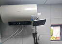 美的（Midea）國家補貼20%終身免換鎂棒80升電熱水器3300W變頻省電一級能效節能安全水電分離F8033-JE6(HE) 曬單實(shí)拍圖