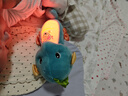 費雪（Fisher-Price）中秋國慶送禮兒童玩偶哄睡安撫-新版聲光安撫海馬（藍色）GCK71 曬單實拍圖
