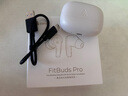 漫步者（EDIFIER）【王一博代言】FitBuds Pro真無(wú)線(xiàn)主動(dòng)降噪藍牙耳機太空艙入耳式低延遲輕奢學(xué)生音樂(lè )游戲運動(dòng)禮物 【皮革紋理設計】晨曦白+收納袋 曬單實(shí)拍圖