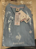 樂(lè )卡克（Le coq sportif）法國公雞2025年夏季新品男款三色短袖polo 粉藍色 2XL 曬單實(shí)拍圖