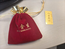 周金生黃金暴富財神手機貼片八方來(lái)財金片足金999生日禮物送女友定價(jià) 暴富財神【絨布袋+國檢證簽】 0.1g 曬單實(shí)拍圖