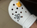 卡駱馳（crocs）經(jīng)典云朵Clog女沙灘洞洞鞋涼拖鞋206750 206750-100  35  曬單實(shí)拍圖