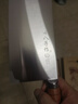 十八子作廚用家用菜刀 花梨木柄刀具鳴刃斬切刀SL2119-AB 曬單實(shí)拍圖