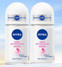妮維雅（NIVEA）【孫穎莎同款】抑汗香體止汗露腋下干爽滾珠精華爽身走珠液50ml*2 曬單實(shí)拍圖