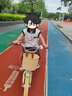 永久（FOREVER）永久兒童自行車(chē)永久自行車(chē)兒童 自行車(chē)3-6歲折疊自行車(chē)兒童單車(chē) 高配黃|一體輪+折疊+輔助輪+禮包 14寸|身高95-120cm 曬單實(shí)拍圖