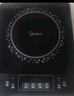 美的（Midea）電磁爐電陶爐 2200W大功率家用猛火爆炒耐用面板八檔火力纖薄電磁灶火鍋爐國家補貼 C22-RT22E01 曬單實(shí)拍圖